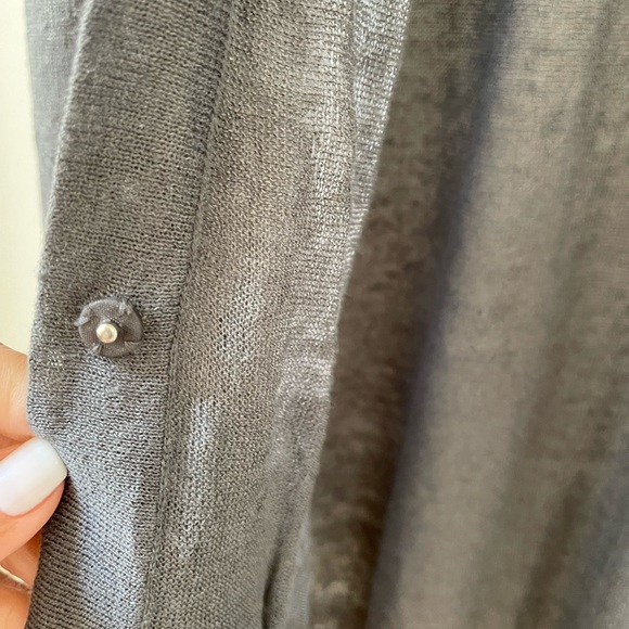 Classiques Entier Longline Linen Cardigan Size Small - Picture 5 of 8